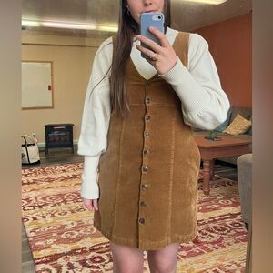 O’Neill Brown Corduroy Dress